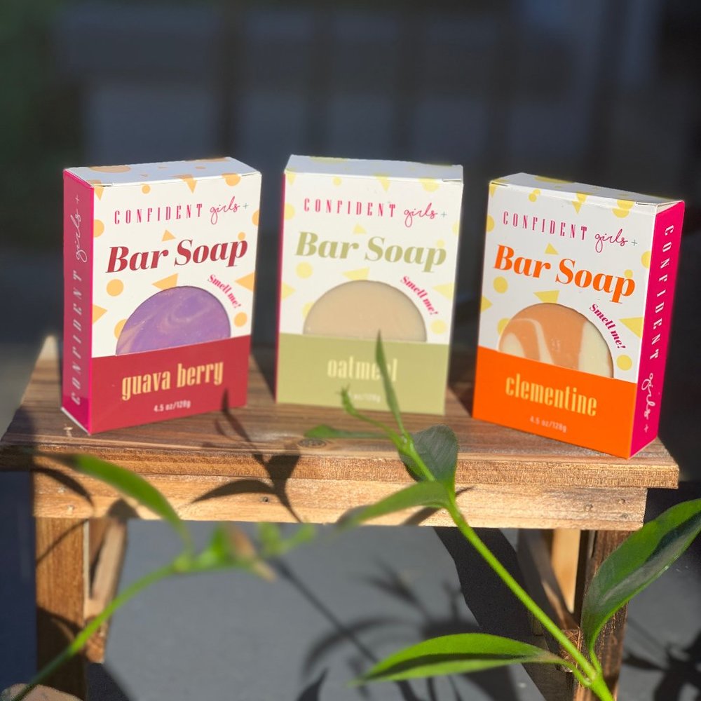 Confident Girls Handmade Soap Trio